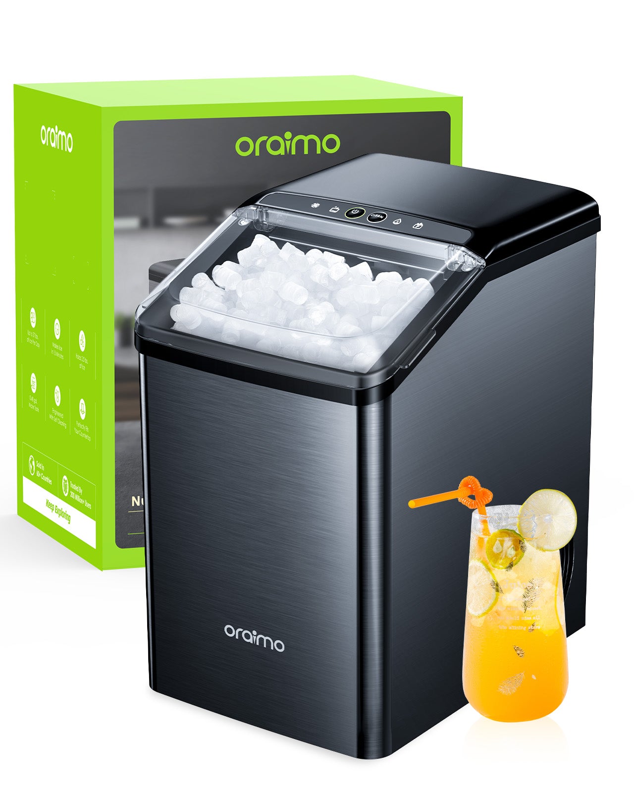 ORAIMO 37 LBS NUGGET ICE MAKER Oraimo